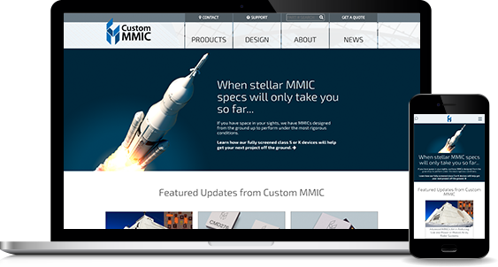 Custom MMIC Website